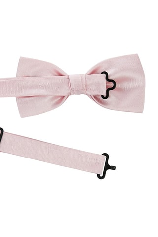 Nœud papillon en soie - Rose
