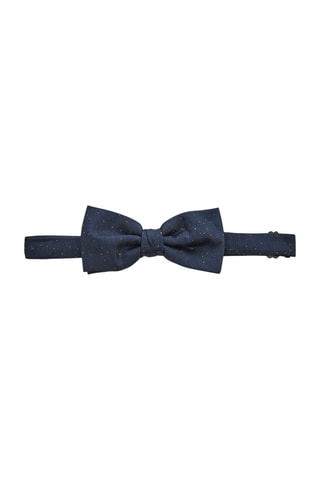 Nœud papillon en soie - Bleu marine