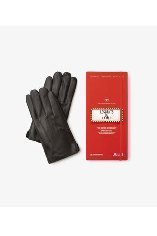 Gants en cuir - Marron