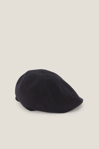 Beret en laine - Bleu marine