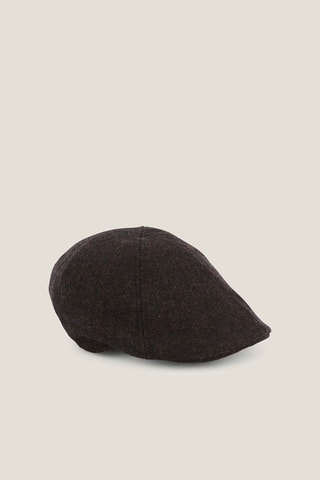 Beret en laine - Marron