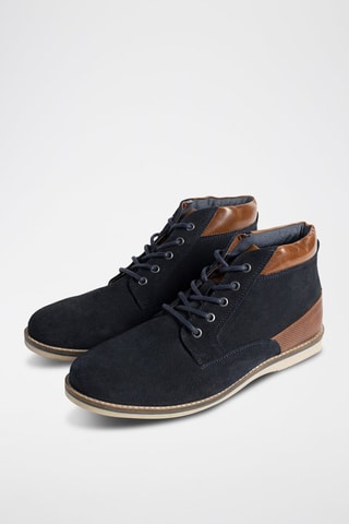 Boots en cuir - Marron