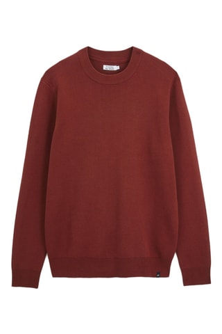 Pull en coton biologique - Bordeaux