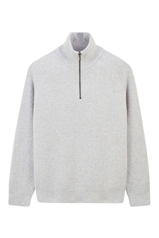 Pull - Gris clair chiné