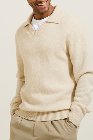 Pull en laine - Beige