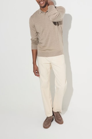Pull en laine - Taupe