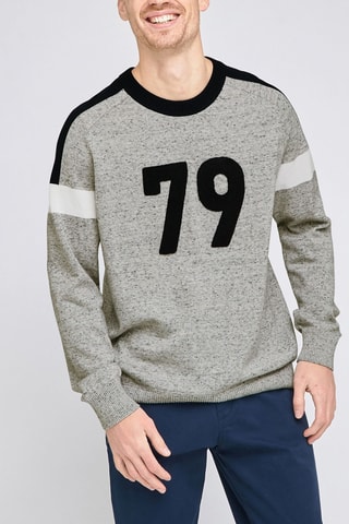 Pull - Gris clair chiné