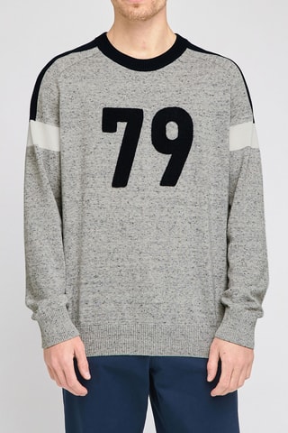 Pull - Gris clair chiné