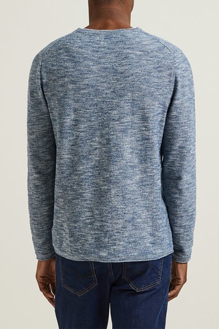 Pull - Bleu foncé chiné