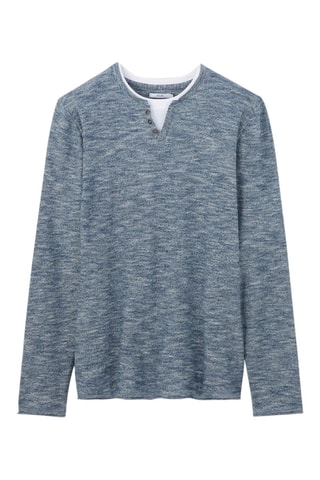 Pull - Bleu foncé chiné
