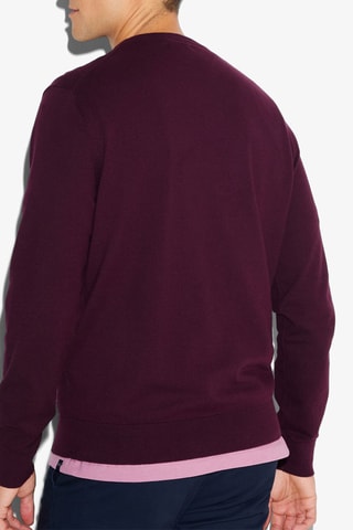 Pull en coton biologique - Violet