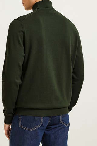 Pull en coton biologique - Kaki