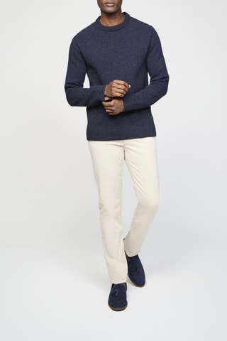 Pull en laine - Bleu marine