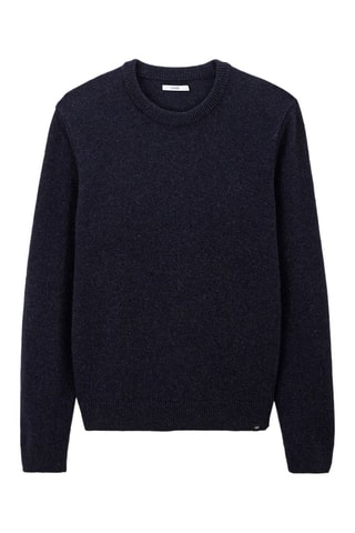 Pull en laine - Bleu marine