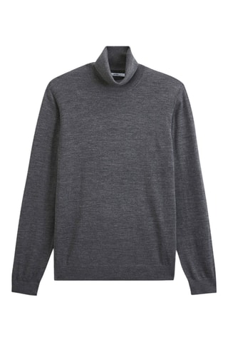 Pull en mérinos - Anthracite