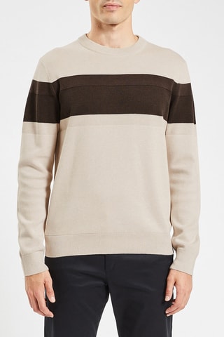 Pull en coton biologique - Beige