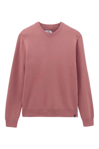 Pull en coton biologique  - Rose