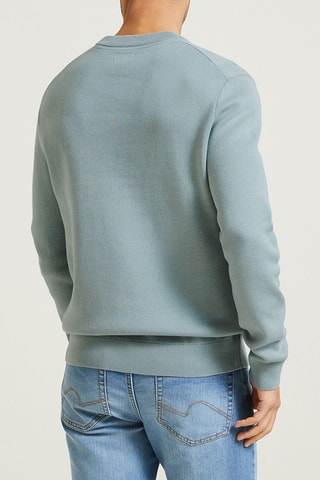 Pull en coton biologique  - Vert