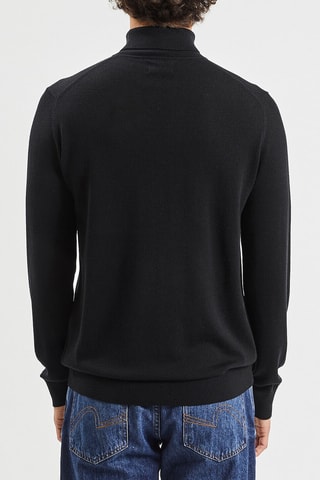 Pull en mérinos - Noir