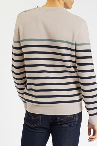 Pull en coton biologique - Ecru