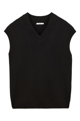 Pull sans manches - Noir