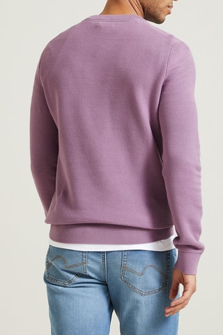 Pull en coton biologique - Violet