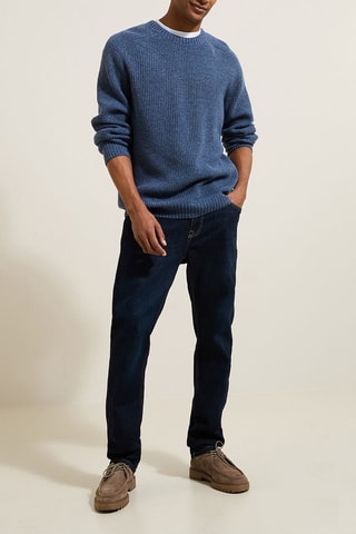 Pull en laine - Bleu cobalt