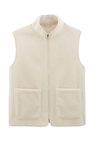 Gilet sans manches - Beige