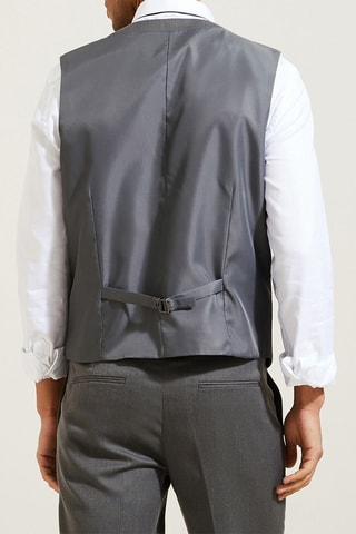 Gilet de costume sans manches - Gris foncé