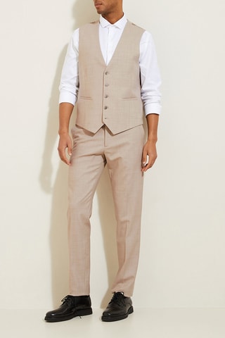 Gilet de costume sans manches - Beige