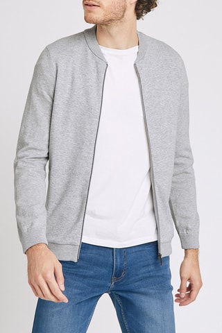 Gilet - Gris clair chiné