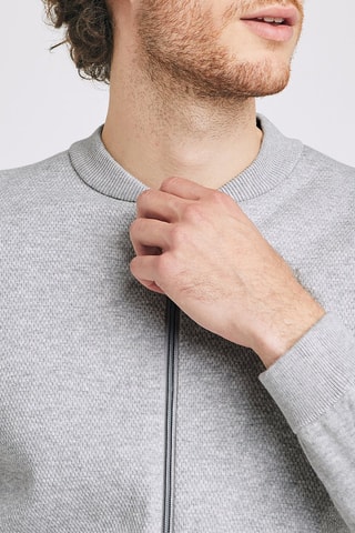Gilet - Gris clair chiné