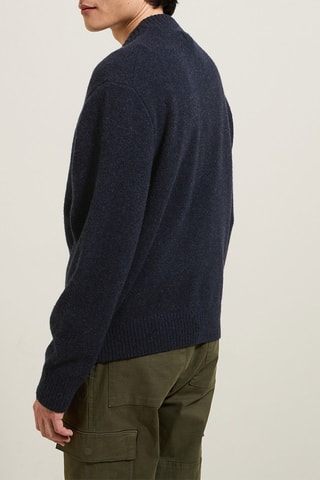 Gilet en laine - Bleu marine