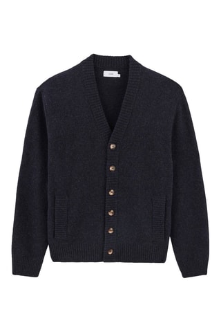 Gilet en laine - Bleu marine