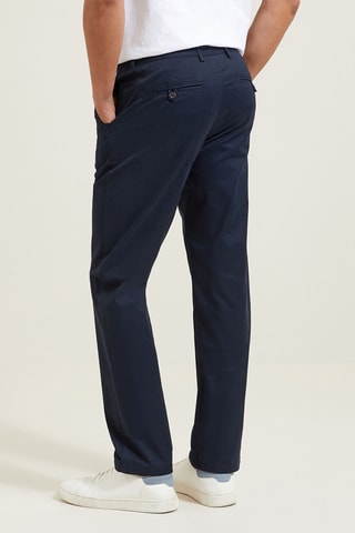 Pantalon chino regular - Bleu marine