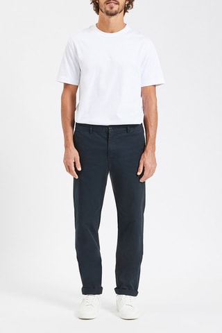 Pantalon chino regular - Bleu marine
