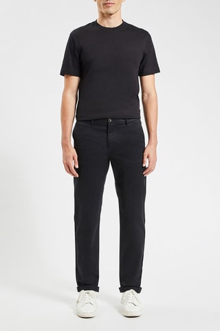 Pantalon chino regular - Noir