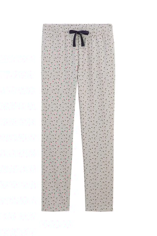 Pantalon de pyjama - Blanc et rouge