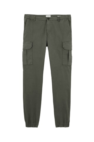 Pantalon cargo slim - Kaki