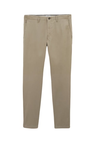 Pantalon chino slim - Beige - Longueur 32