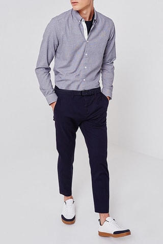 Chino straight - Bleu marine