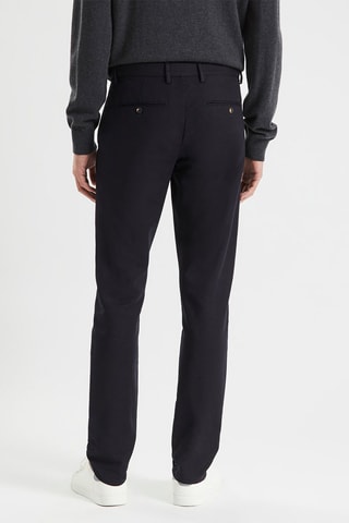 Pantalon slim - Bleu foncé 