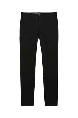 Pantalon chino slim - Noir - Longueur 32