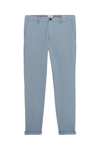 Pantalon chino slim - Bleu