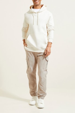 Pantalon cargo slim - Blanc
