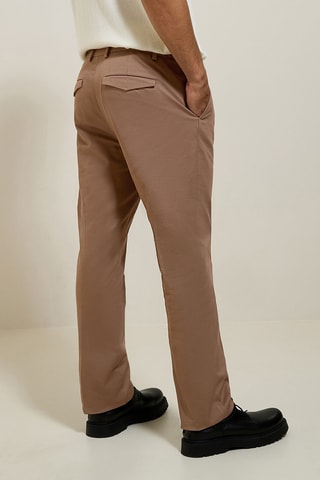 Pantalon tapered - Marron