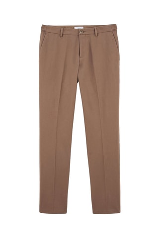 Pantalon tapered - Marron
