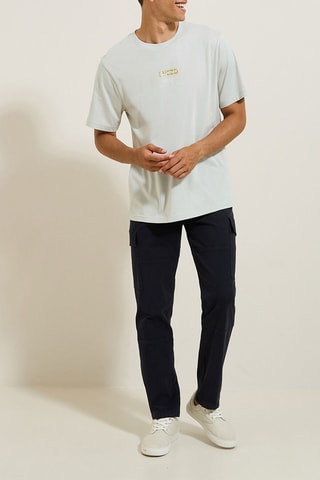 Pantalon cargo - Bleu marine
