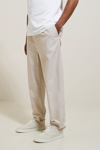 Pantalon relaxed - Gris clair