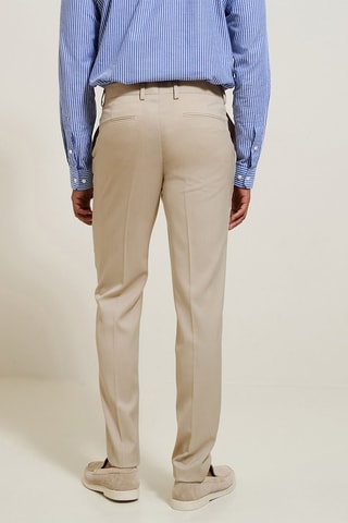 Pantalon slim - Beige